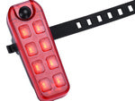 Dviračių galinis žibintas led usb dviračių šviesa
