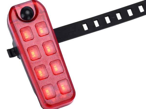 Dviračių galinis žibintas led usb dviračių šviesa