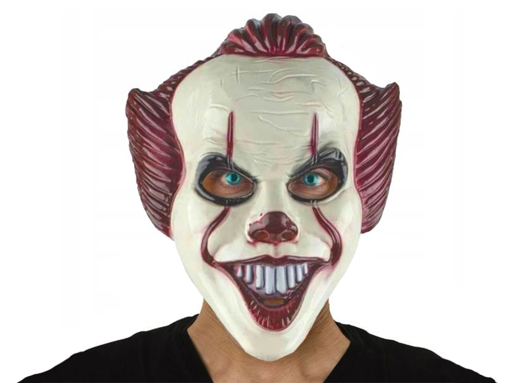 Helovino klouno kaukė pennywise clown it to