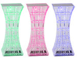 Krištolo stalinė lempa led rgb usb nuotolinio valdymo pultas