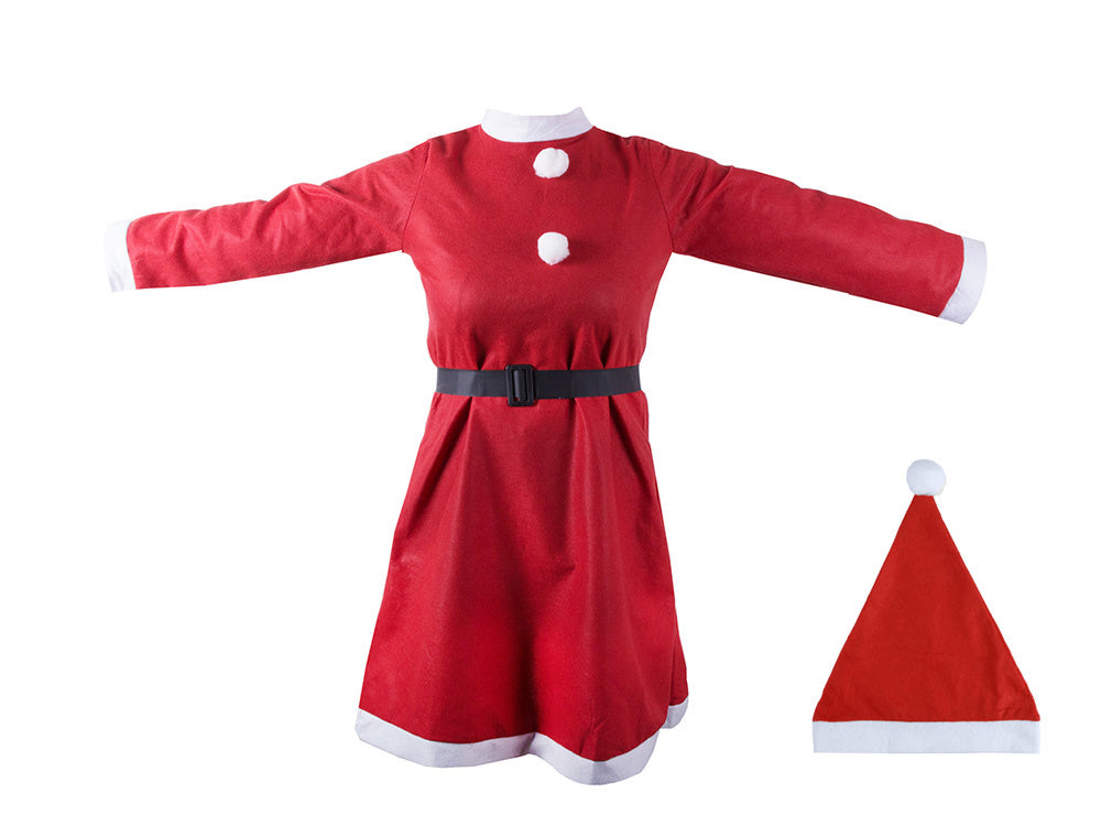 Santa claus kostiuminė suknelė