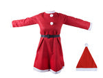 Santa claus kostiuminė suknelė