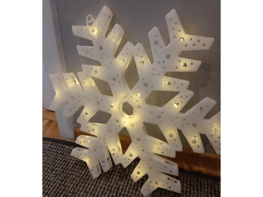 Led langų dekoracijos 40cm žvaigždės