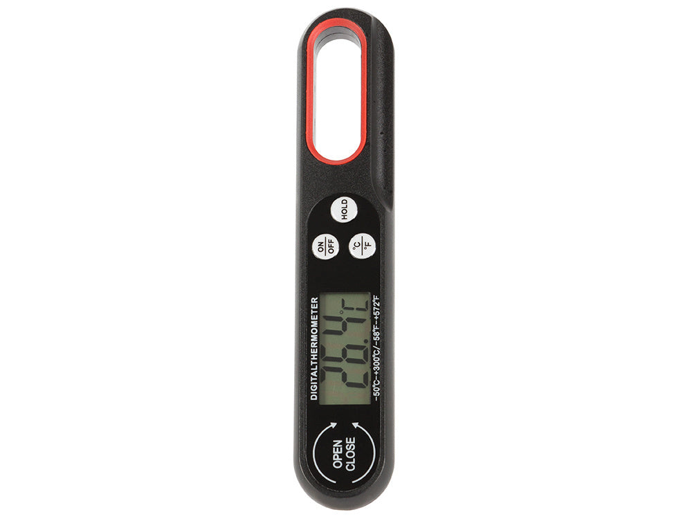 Lcd virtuvinis kaiščių termometras vyno 300°c sriubų virimas, Juoda, Szín, Fekete