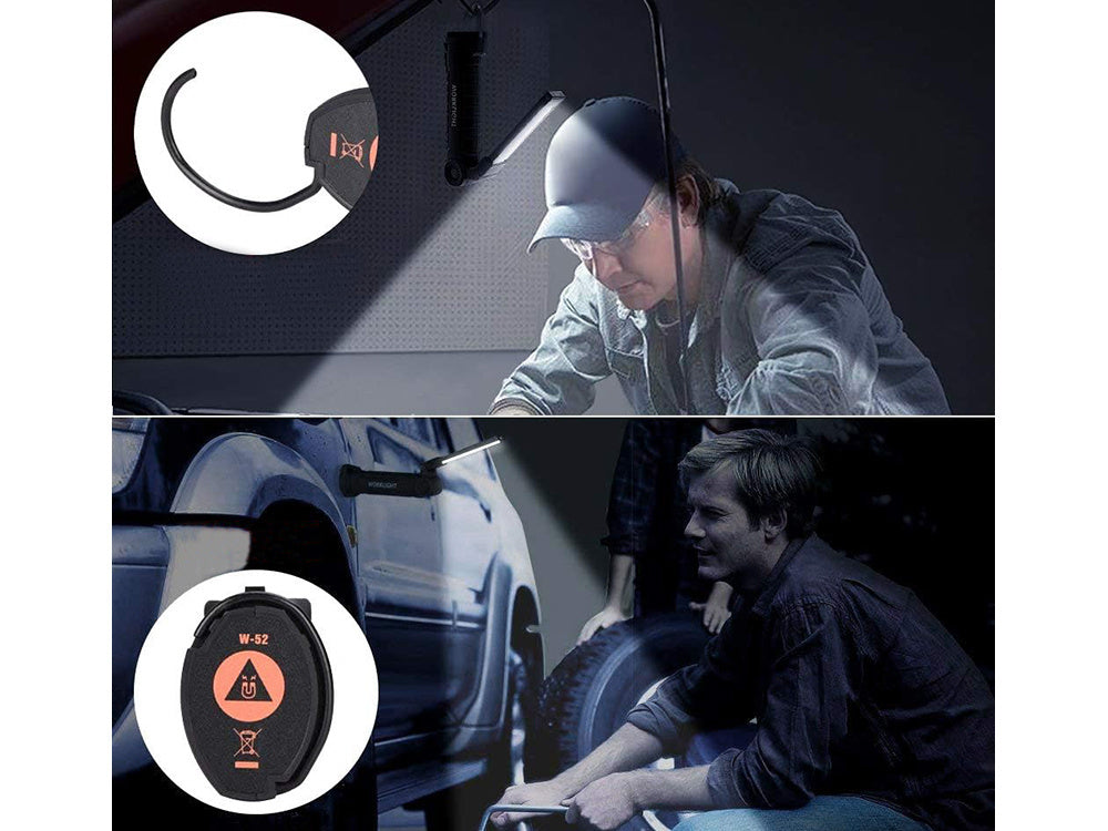 Magnese magnetinis darbininkų darbo virtuvės šviesiklis + usb skelbiamoji rankenė 5in1