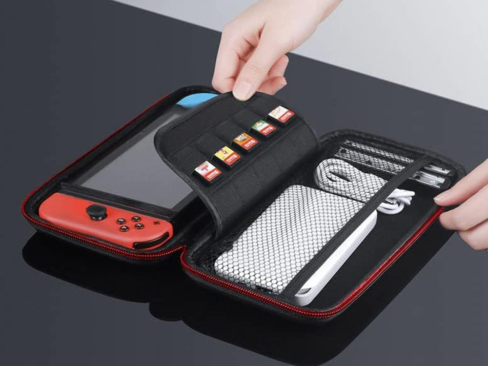 nintendo switch konsolės dėklas talpus apsauginis dėklas sustiprintas