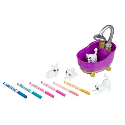 Playset Washimals Pets Crayola 74-7453 Vonia 6 Dalys