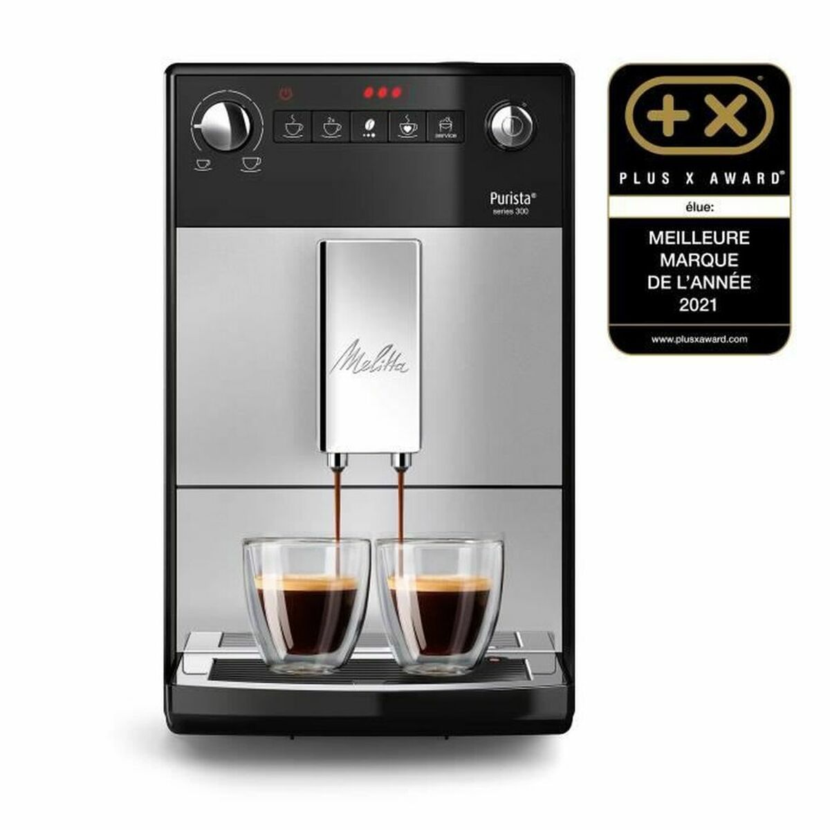 Superautomatinis kavos aparatas Melitta F230-101 Sidabras 1450 W 15 bar 1 L