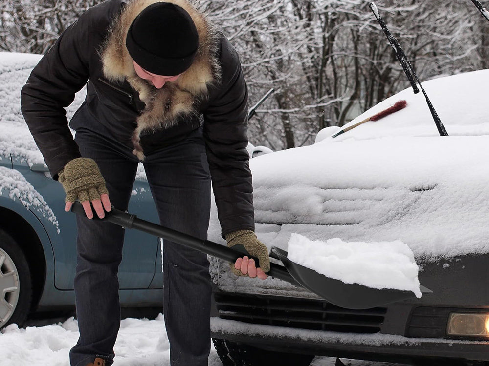 Sniego kastuvas automobilinis sulankstomas kastuvas kastuvas sniego kastuvas