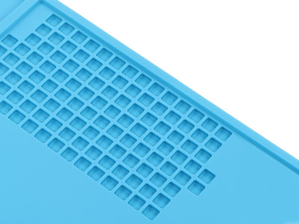 Silikono paslaugų kilimėlis litavimo organizatorius didelis padas 30x45 magnetas