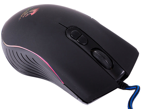 Laidinė optinė pelė nešiojamam kompiuteriui rgb žaidimų pelė