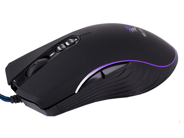 Laidinė optinė pelė nešiojamam kompiuteriui rgb žaidimų pelė