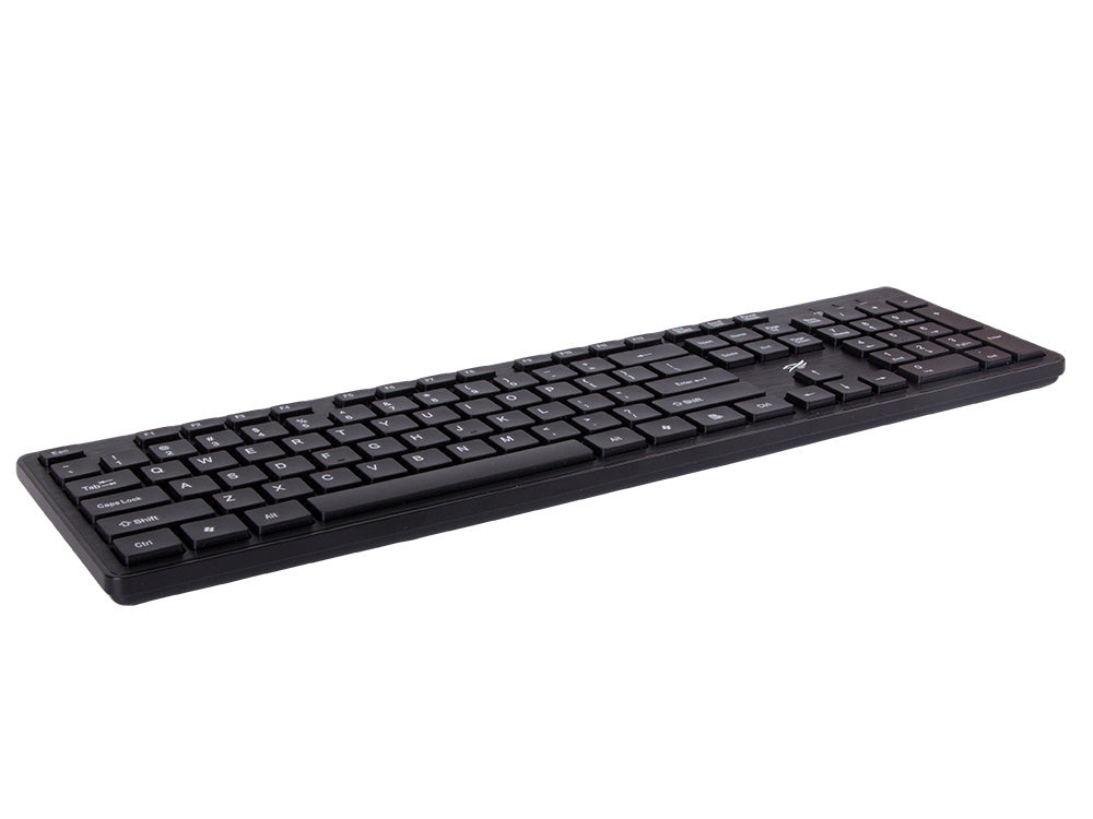 Klaviatūros ir pelės belaidės pelės rinkinys tylus skaitmeninis usb, Juoda, Szín, Fekete
