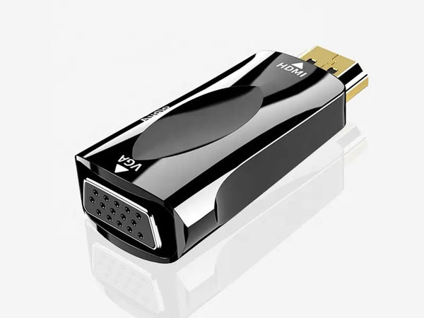 Konverterio adapteris iš hdmi į vga d-sub audio mini lizdą