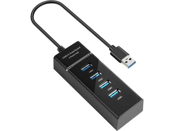 Koncentratorius usb 3.0 prievadų skirstytuvas 4 prievadų skirstytuvo adapterio adapteris