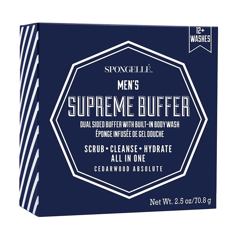 Spongelle Supreme Buffer-Cedar Absolute parfumuota kempinė vyrams, 1 vnt.