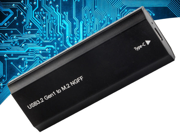 Kietojo disko adapterio dėžutė m.2 sata ngff usb 3.1 usb typ-c 2230-2280mm