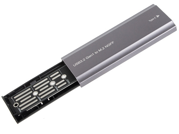 Kietojo disko adapterio dėžutė m.2 sata ngff usb 3.1 usb typ-c 2230-2280mm