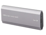 Kietojo disko adapterio dėžutė m.2 sata ngff usb 3.1 usb typ-c 2230-2280mm