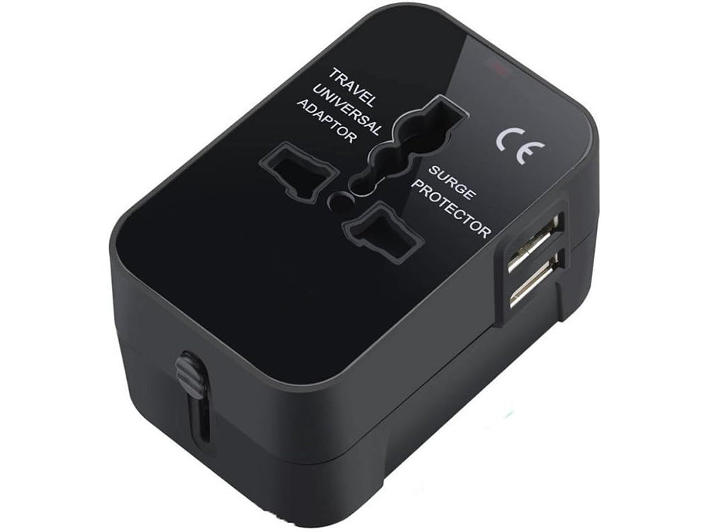 Adaptieriaus kištukinis jungiklis uk usa eu aus universal 2x usb worldwide