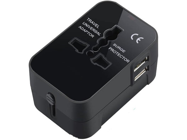 Adaptieriaus kištukinis jungiklis uk usa eu aus universal 2x usb worldwide