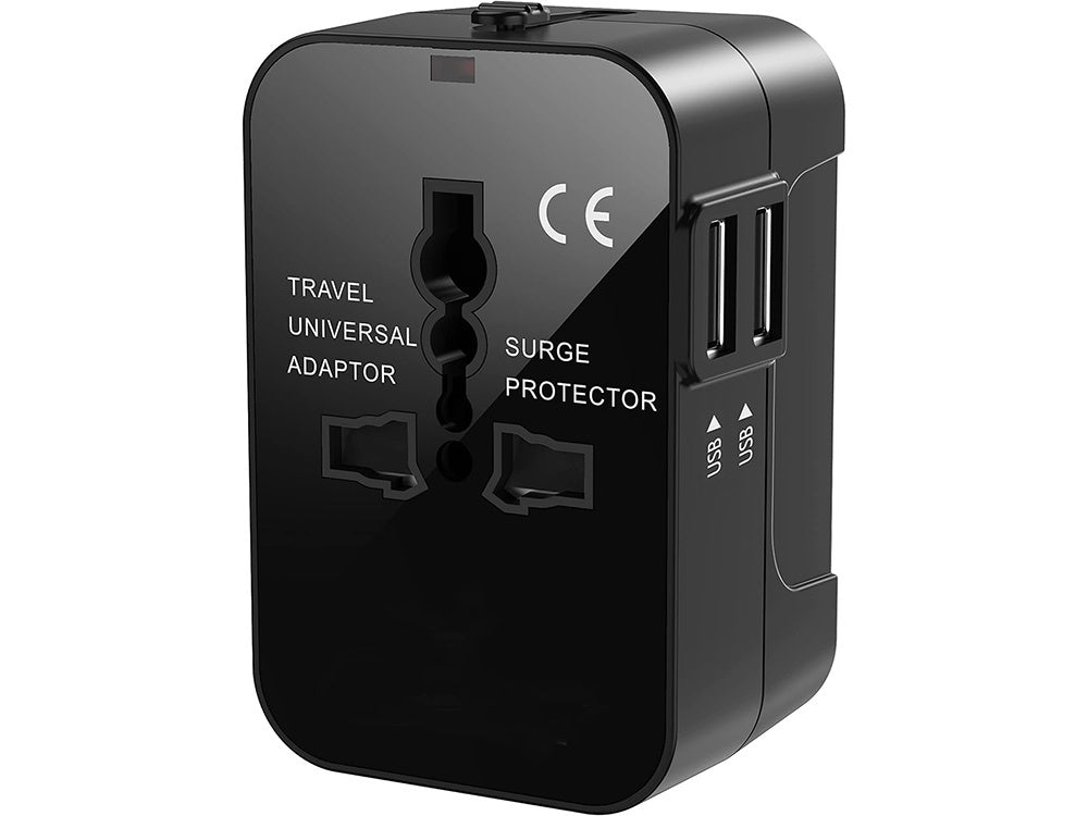 Adaptieriaus kištukinis jungiklis uk usa eu aus universal 2x usb worldwide