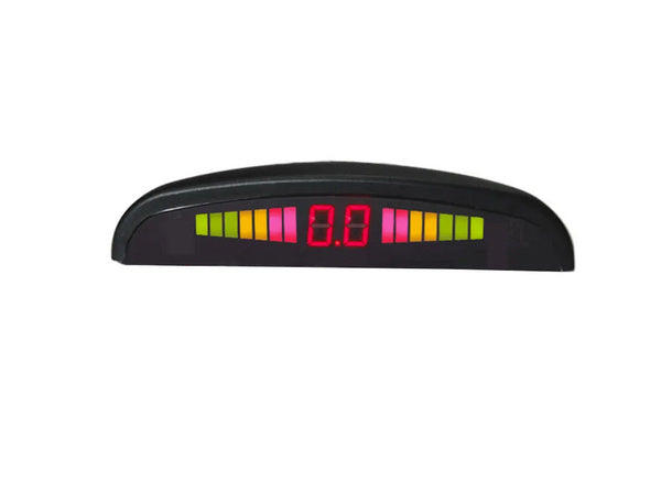 Galinių galinių parkavimo jutiklių rinkinys 4x jutiklių lcd display