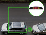 Galinių galinių parkavimo jutiklių rinkinys 4x jutiklių lcd display