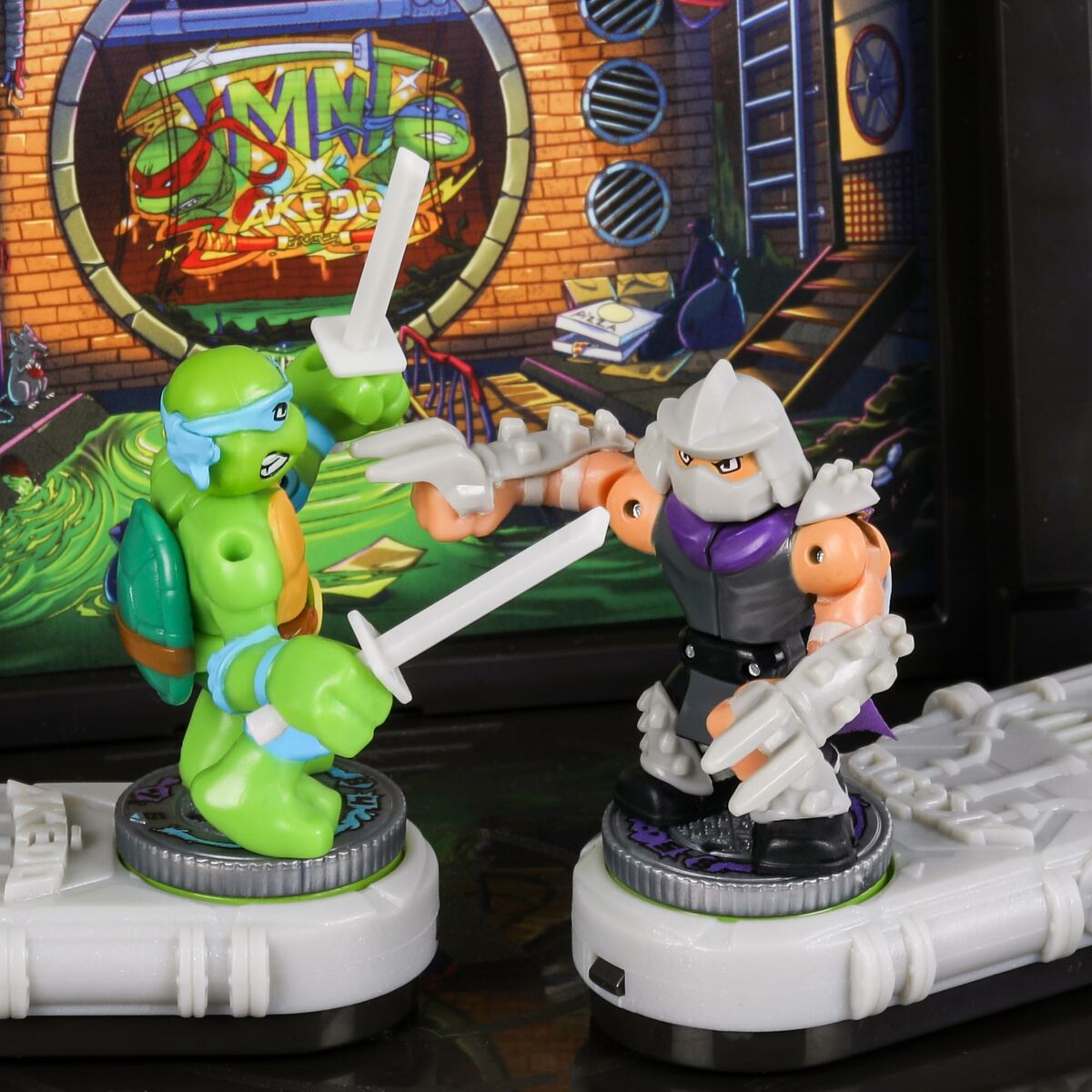 Mūšio arena Teenage Mutant Ninja Turtles Legends of Akedo: Leonardo vs Shredder