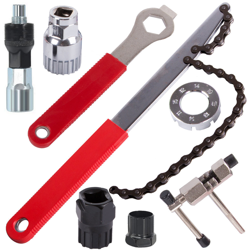 Dviračių įrankių rinkinys alkūnės grandinės veržliaraktis be žvaigždutės