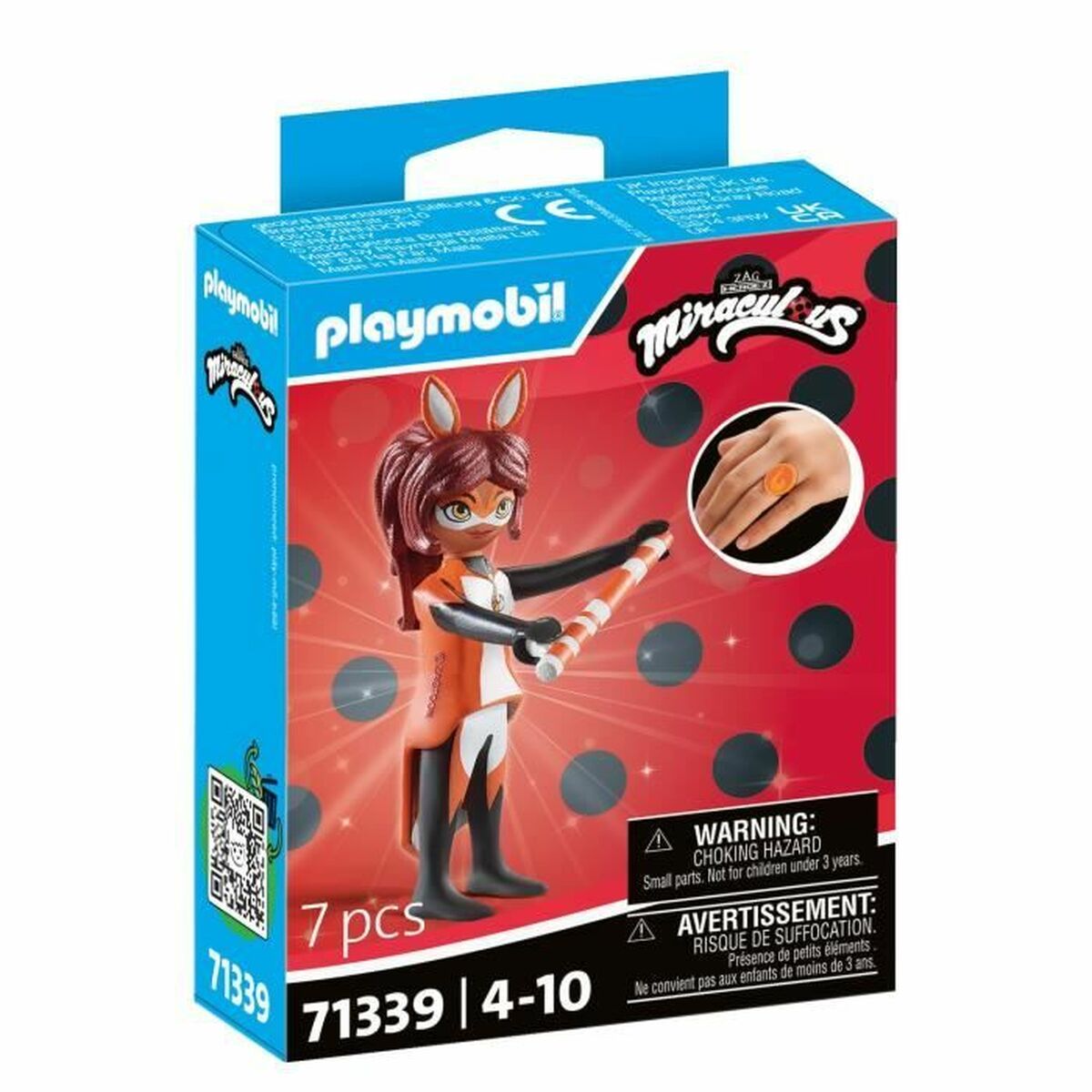 Playset Playmobil 71139 Miraculous 7 Dalys