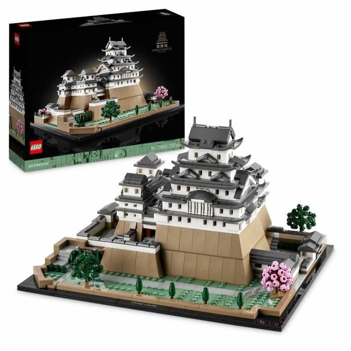 Statybos rinkinys Lego Architecture 21060 Himeji Castle, Japan Spalvotas 2125 Dalys