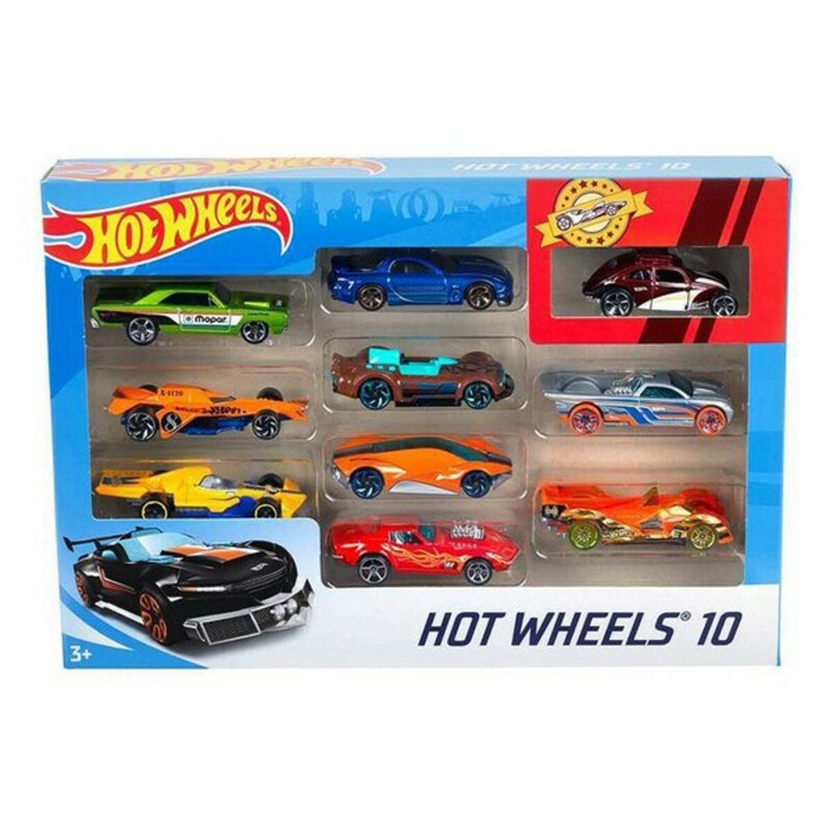 Transporto priemonių žaidimo rinkinys Hot Wheels 54886 Spalvotas