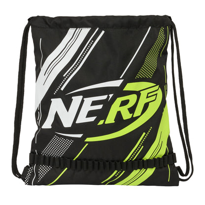 Kuprinė su virvutėmis Nerf Get ready Juoda 35 x 40 x 1 cm