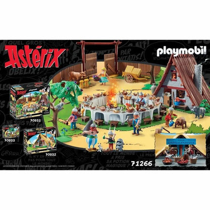 Playset Playmobil Astérix: Ordralfabetix Hut 71266 73 Dalys