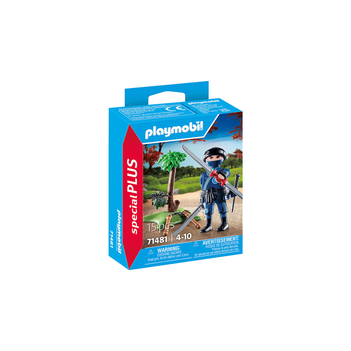 Sujungiama dalis Playmobil Ninzė 15 Dalys