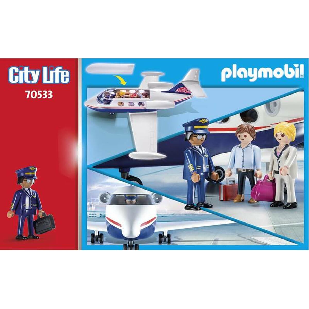 Transporto priemonių žaidimo rinkinys Playmobil 70533 45 Dalys