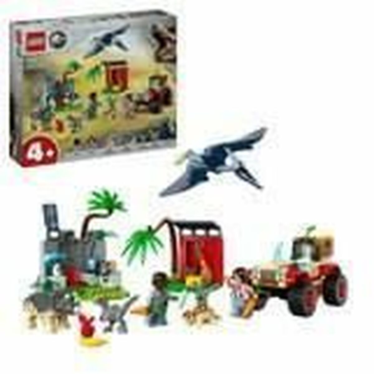 Statybos rinkinys Lego 76963 Jurassic World Baby Dinosaur Rescue Center Spalvotas