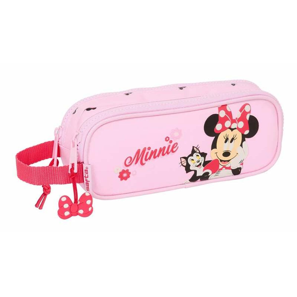 Dvigubas penalas Minnie Mouse Naive 21 x 8 x 6 cm