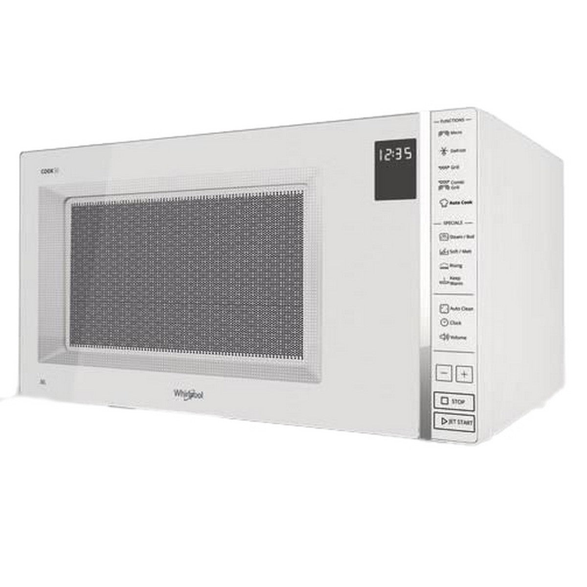 Mikrobangų krosnelė su kepsnine Whirlpool Corporation MWP304W 30 L 1050 W