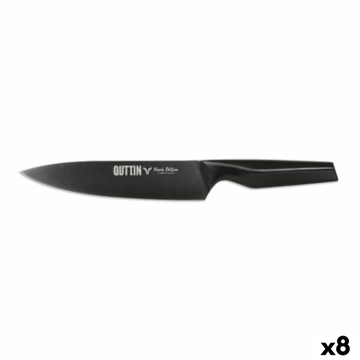 Virėjo peilis Quttin Black Edition 20 cm (8 vnt.)