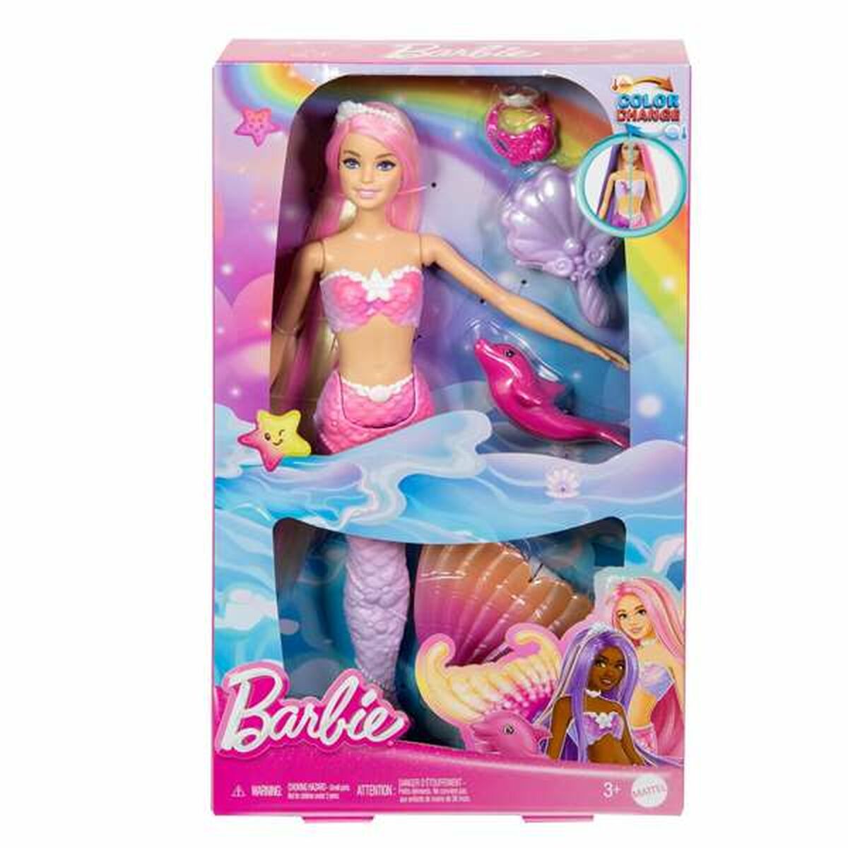 Lėlė Barbie Malibú  Sujungtas Undinė