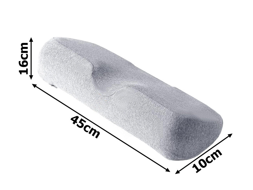 Ortopedinė miego pagalvė iš formuoto putplasčio, ergonomiška atrama