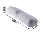 Ortopedinė miego pagalvė iš formuoto putplasčio, ergonomiška atrama