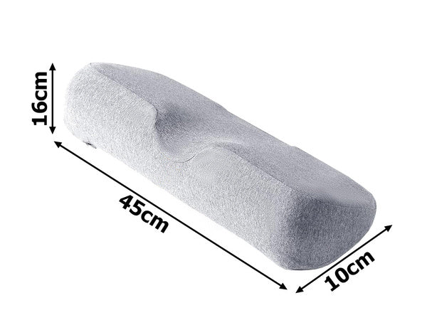Ortopedinė miego pagalvė iš formuoto putplasčio, ergonomiška atrama