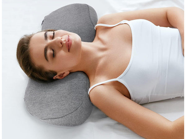 Ortopedinė miego pagalvė iš formuoto putplasčio, ergonomiška atrama