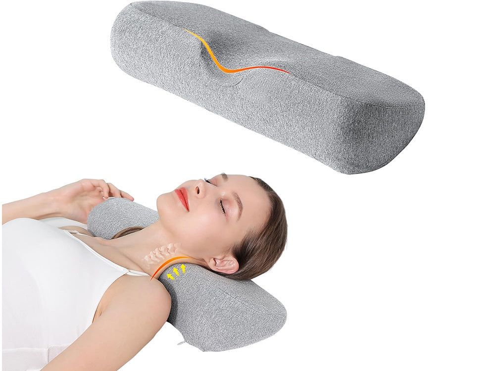 Ortopedinė miego pagalvė iš formuoto putplasčio, ergonomiška atrama