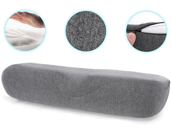 Ortopedinė miego pagalvė iš formuoto putplasčio, ergonomiška atrama