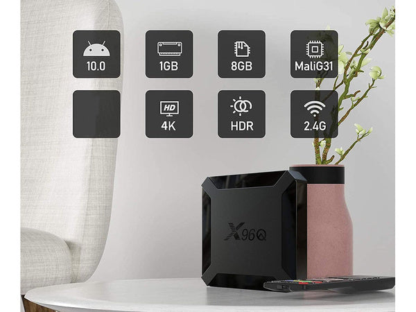 Medijos grotuvas protingas tv dėžutė androidas hdmi nuotolinio valdymo pultas
