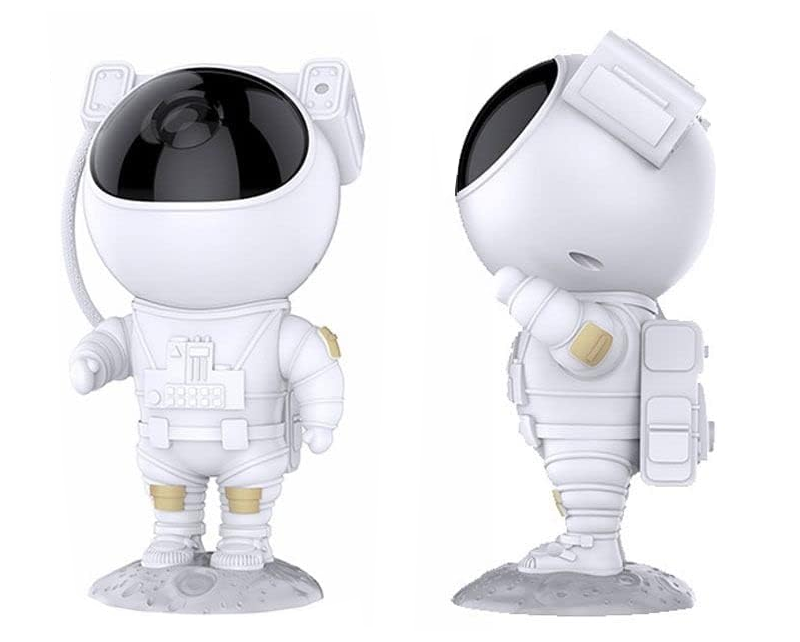 Žvaigždžių projektorius astronautas naktinė šviesa lazerinis dangaus projektorius led nuotolinio valdymo pultas